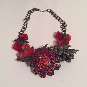 Eclectic Centerpiece Statement Necklace